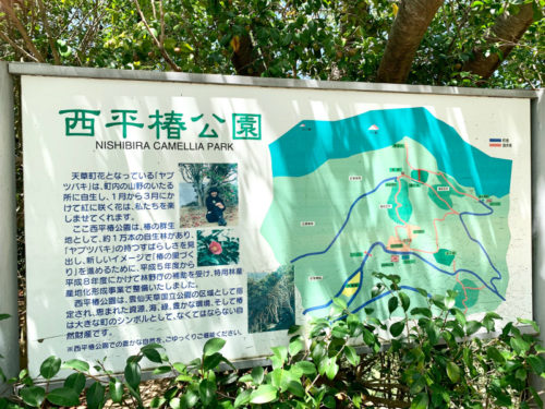 西平椿公園看板