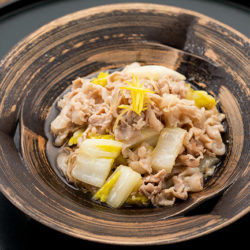 豚バラ肉と白菜のさっと煮