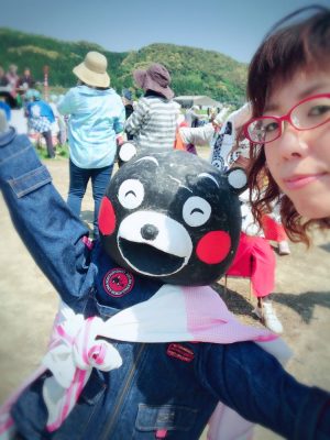 天草かかし村 くまもん