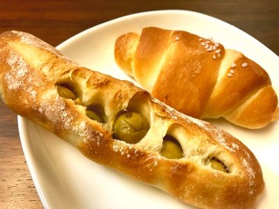 ロリビエと塩パン