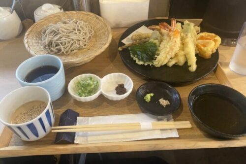 【熊本市中央区】「日日是好日」で限定蕎麦とスイーツを堪能！