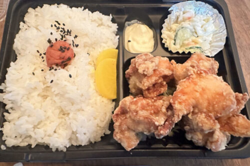 【熊本市北区】から揚げ弁当がワンコインで食べられる！「から揚げけんちゃん」