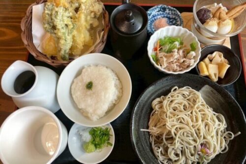 【小国町】小国で見つけた！ごちそう蕎麦膳が堪能できる「手打ち蕎麦　天晴（てんせい）」