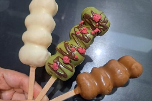 【熊本市南区】2026年3月オープン！おやつに丁度いい108円からのドーナツ串【Star Donuts.】