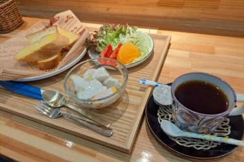 【熊本市中央区】昼でも夕方でもOK！550円でお腹も心も満たされる「モーニングセット」【プロムナード憩い】